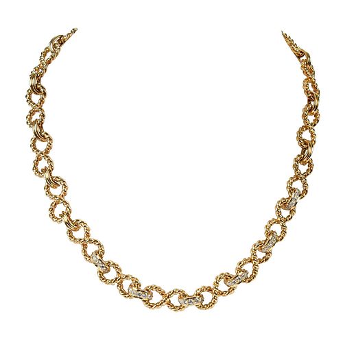 Tiffany & Co. 18kt. Diamond Necklace