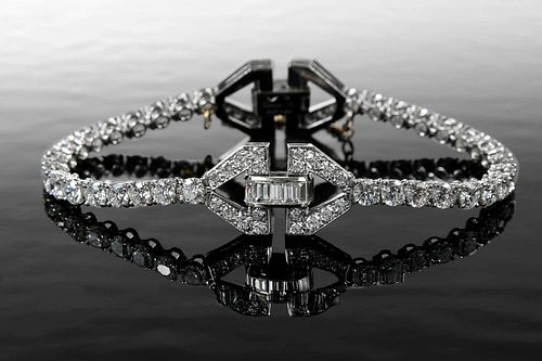 Cartier 18kt. Diamond Bracelet  