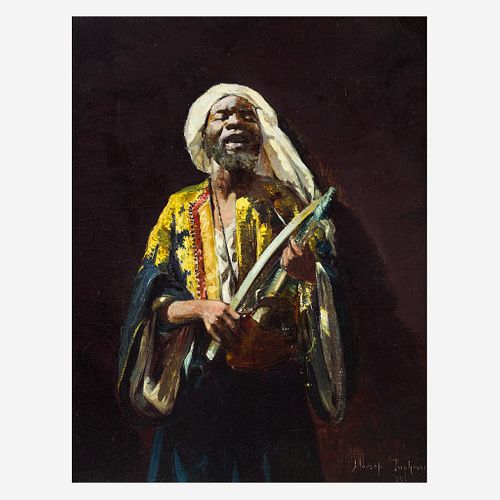 After Hovsep Pushman (American, 1877-1966) The Moor Musician