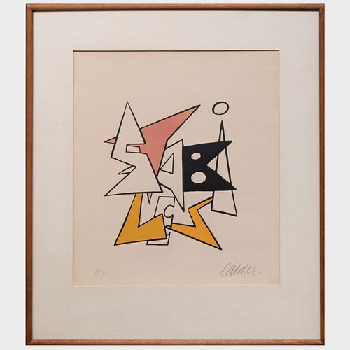 Alexander Calder (1898-1976): Petite Stabile
