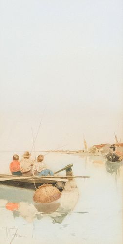 Raffaele Mainella, "Lagoon in Venice"