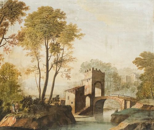 Italian School, 18th Century Landscape