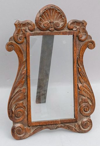 Carved Oak Tabletop Frame