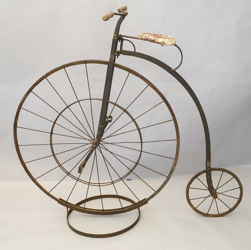 Penny Farthing Style High Wheel Bicycle