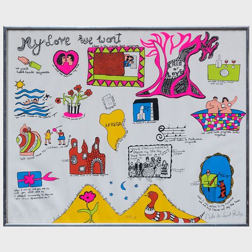 Niki de Saint-Phalle (1930-2002): My Love We Won't