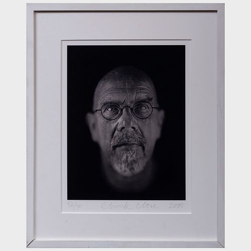 Chuck Close (1940-2011): Self-Portrait