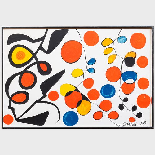 Alexander Calder (1898-1976): Untitled; and Untitled