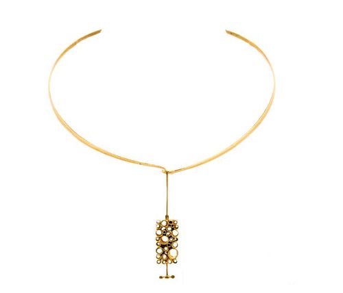 Kerstin Ohlin Lejonklou 18k Gold Necklace
