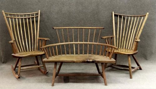 HUNT COUNTRY ROCKER, ARM CHAIR & BENCH
