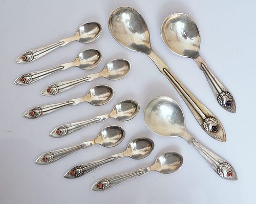 Georg Jensen Silver Spoons (11)