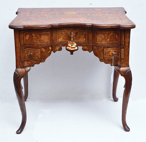 Dutch Marquetry Dressing Table