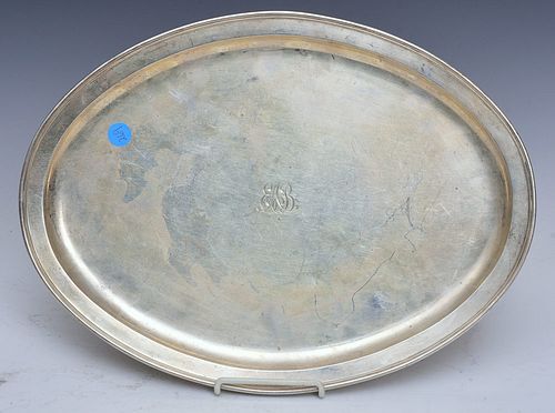 Tiffany & Co. Sterling Silver Oval Tray