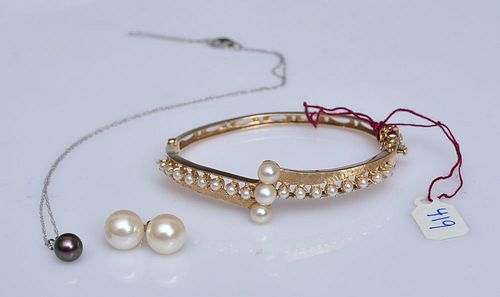 14k Gold Pearl Jewelry