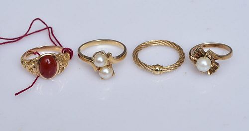 10k and 14k Gold Rings (4)