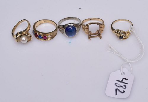 14k and 10k Gold Rings