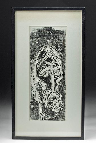 Framed John Haugse Print - "Apostle" 1958