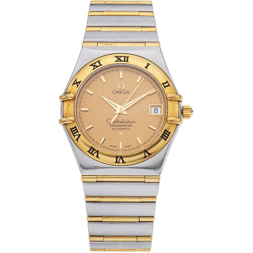 OMEGA CONSTELLATION WATCH IN STEEL AND 18K YELLOW GOLD REF. 368.1201 Movement: automatic | RELOJ OMEGA CONSTELLATION EN ACERO Y ORO AMARILLO DE 18K RE