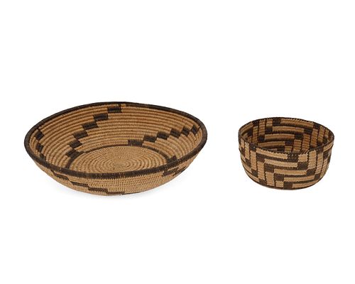 A Chemehuevi and Pima basket