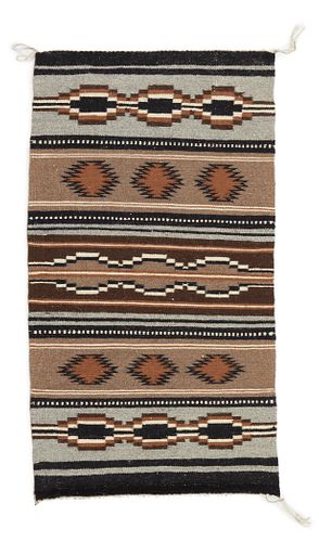 A Navajo rug, by Pat Yellowhorse