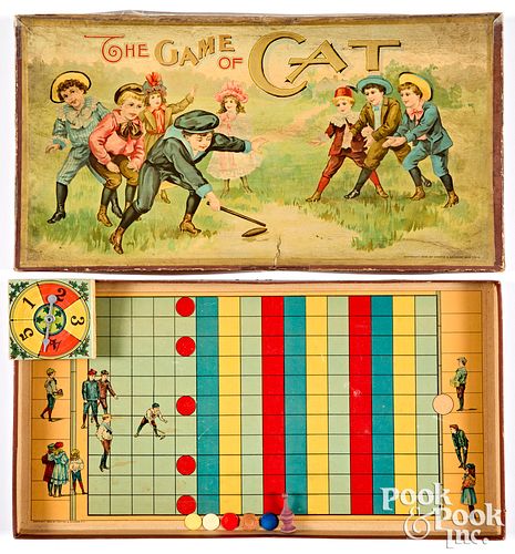 Chaffee & Selchow The Game of Cat board game