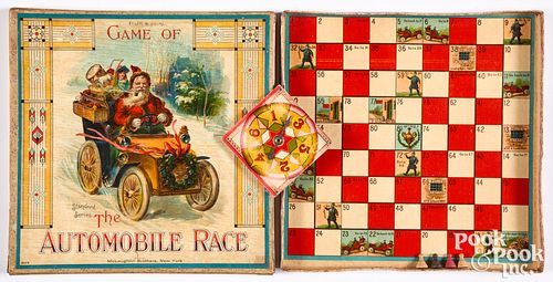 McLoughlin Bros. Game of Automobile Race