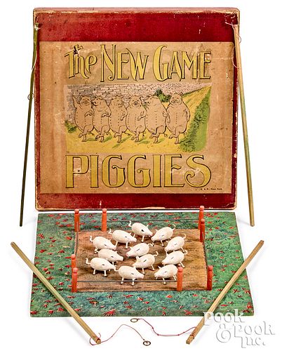  S & R, New York, The New Game Piggies board game