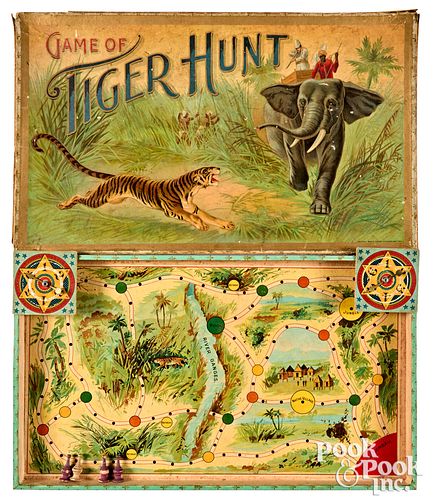 Chaffee & Selchow Game of Tiger Hunt, ca. 1899