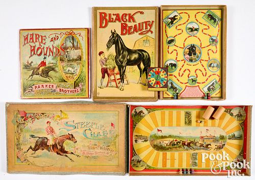 Three equine themed games