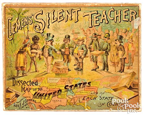 Clemens' Silent Teacher advertising puzzle