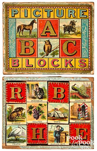 McLoughlin Bros. ABC Picture Blocks