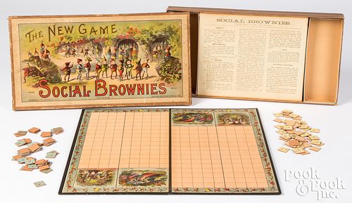 The New Game Social Brownies board game