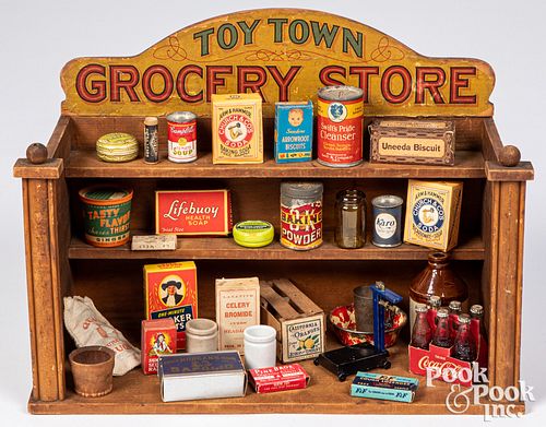 Parker Bros. Toy-Town Grocery Store
