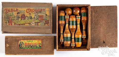 Four early wood games