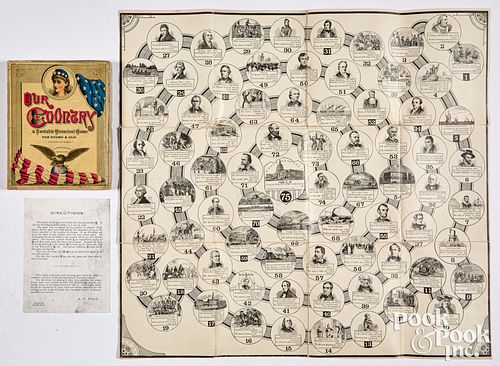 Our Country A Sociable Historical Game board game