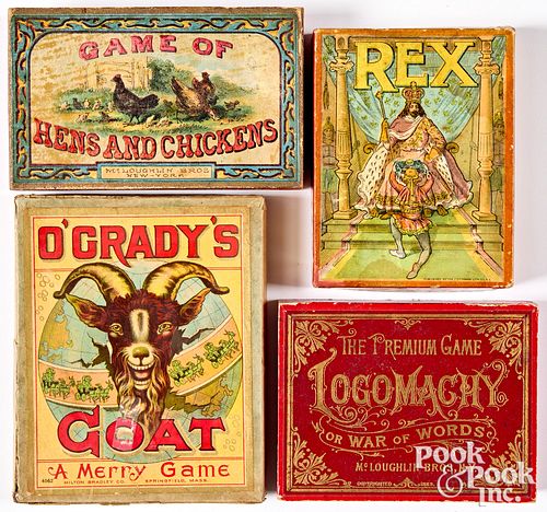 Four early card games