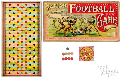 McLoughlin Bros. Parlor Football Game board game