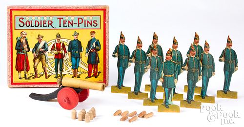 McLoughlin Bros. Soldier Ten Pins, no. 661