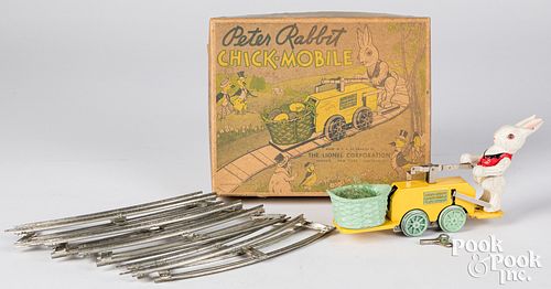 Lionel clockwork Peter Rabbit Chick-Mobile handcar