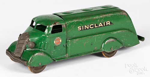 Marx pressed steel Sinclair Gasoline tanker truck