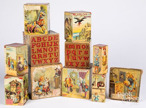 McLoughlin Brothers Mother Hubbard's Nest of Block