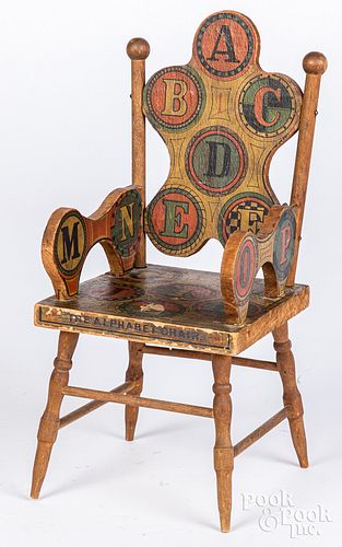 Bliss paper lithograph The Alphabet Chair