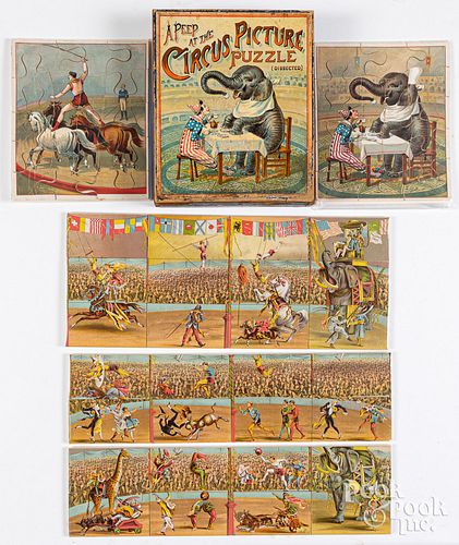 Two circus puzzles