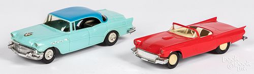 Two AMT friction promo cars