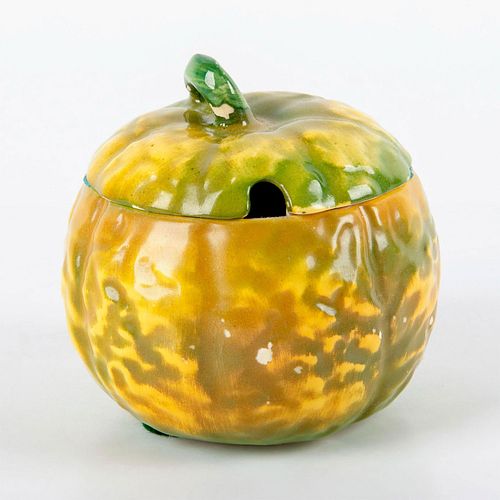 Royal Doulton Ceramic Preserve Pot, Pumpkin Shaped