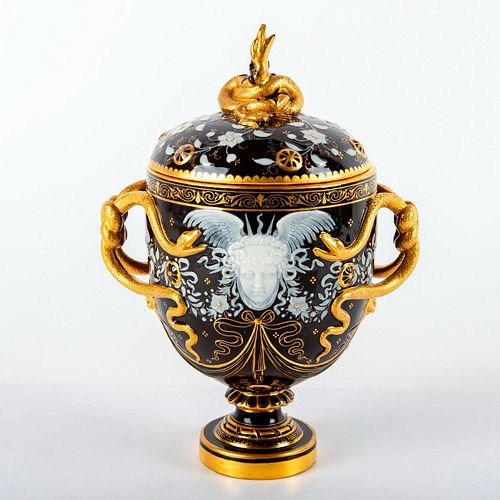 A Mintons Porcelain Pate-Sur-Pate Presentation Vase