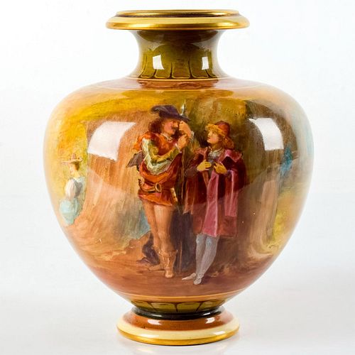 Doulton Burslem Luscian Ware Vase, As You Like It