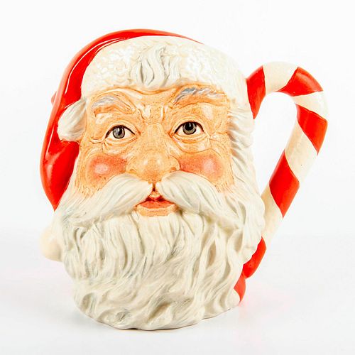 Santa Claus D6793 (Candy Cane Handle) - Large - Royal Doulton Character Jug