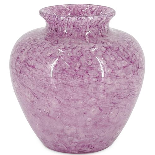 Steuben Amethyst Cluthra Vase