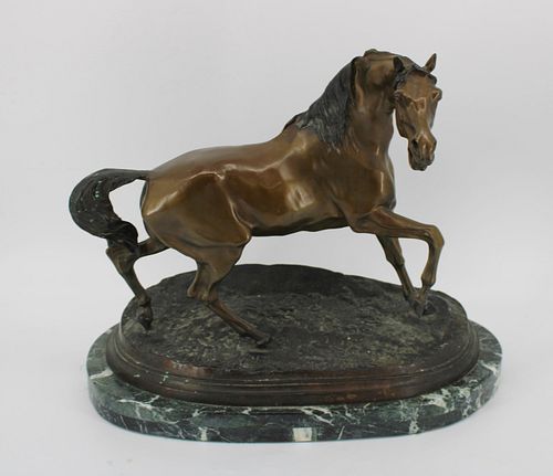 After P.J.Mene Bronze Sculpture Of A Horse