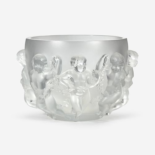 René Lalique (French, 1860-1945) "Luxembourg" Bowl, France, 20th century